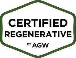 CERTIFIED REGENERATIVE BY AGW trademark