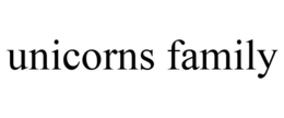 UNICORNS FAMILY trademark