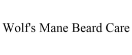 WOLF'S MANE BEARD CARE trademark
