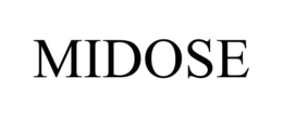 MIDOSE trademark