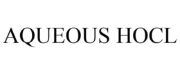 AQUEOUS HOCL trademark