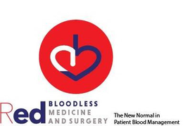 RED BLOODLESS MEDICINE AND SURGERY THE NEW NORMAL IN PATIENT BLOOD MANAGEMENT trademark