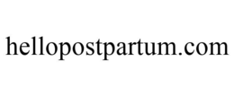HELLOPOSTPARTUM.COM trademark