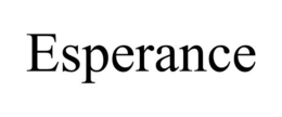 ESPERANCE trademark