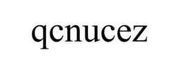 QCNUCEZ trademark