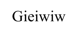 GIEIWIW trademark