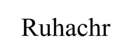 RUHACHR trademark