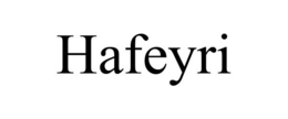 HAFEYRI trademark