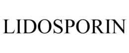LIDOSPORIN trademark