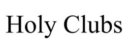 HOLY CLUBS trademark