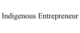 INDIGENOUS ENTREPRENEUR trademark