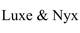 LUXE & NYX trademark