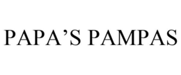 PAPA'S PAMPAS trademark