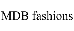 MDB FASHIONS trademark