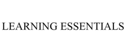 LEARNING ESSENTIALS trademark