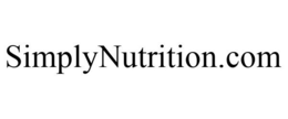 SIMPLYNUTRITION.COM trademark