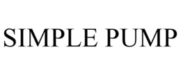 SIMPLE PUMP trademark