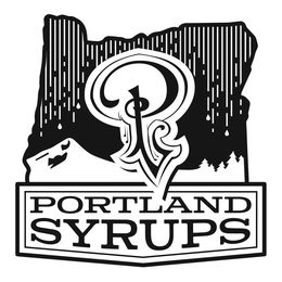 P PORTLAND SYRUPS trademark