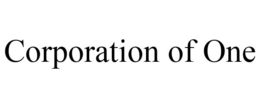 CORPORATION OF ONE trademark