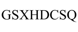 GSXHDCSQ trademark
