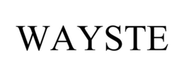 WAYSTE trademark