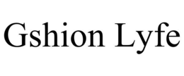 GSHION LYFE trademark