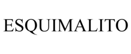 ESQUIMALITO trademark