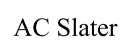 AC SLATER trademark