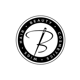 B · BEAUTY · COSMETICS · WIGS · HAIR trademark