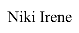 NIKI IRENE trademark