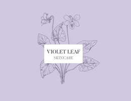 VIOLET LEAF SKINCARE trademark
