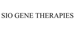 SIO GENE THERAPIES trademark
