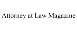 ATTORNEY AT LAW MAGAZINE trademark