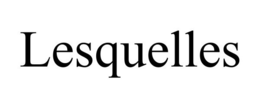 LESQUELLES trademark