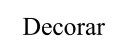 DECORAR trademark