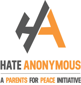 HA  HATE ANONYMOUS A PARENTS FOR PEACE INITIATIVE trademark