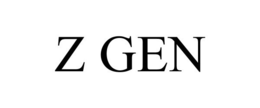 Z GEN trademark