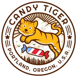 CANDY TIGER PORTLAND, OREGON, U.S.A. trademark