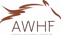 AWHF AMERICAN WILD HORSE FOUNDATION trademark
