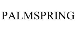 PALMSPRING trademark