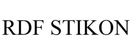 RDF STIKON trademark