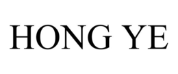 HONG YE trademark