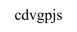 CDVGPJS trademark