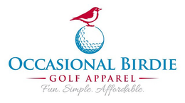 OCCASIONAL BIRDIE GOLF APPAREL FUN. SIMPLE. AFFORDABLE. trademark