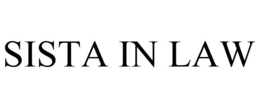 SISTA IN LAW trademark