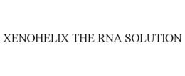XENOHELIX THE RNA SOLUTION trademark