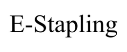 E-STAPLING trademark