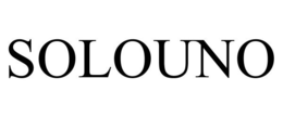 SOLOUNO trademark