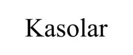 KASOLAR trademark