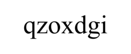 QZOXDGI trademark